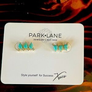Park Lane Turquoise Hula Earrings